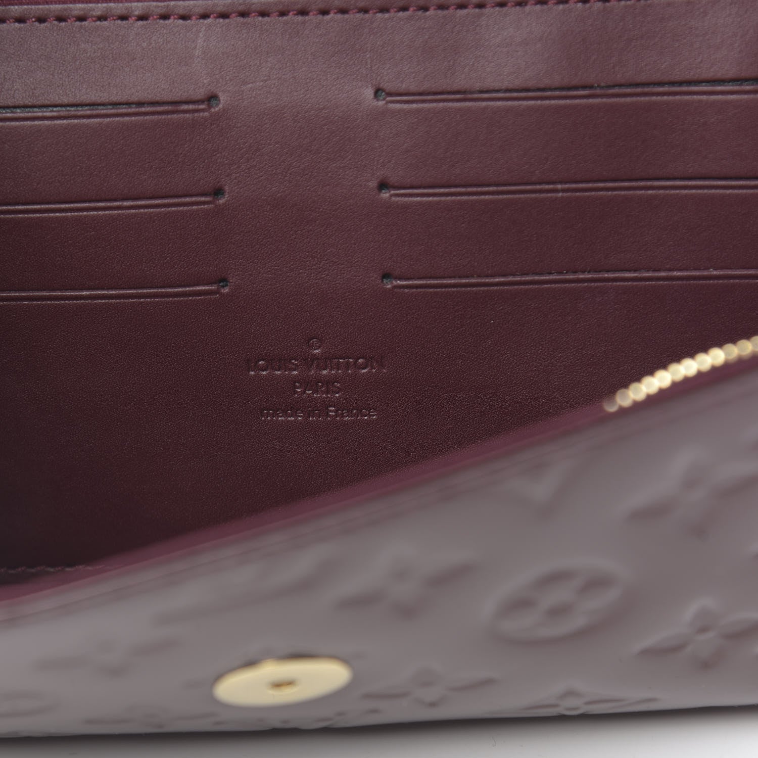 Louis Vuitton Vernis Rossmore MM Rouge Fauviste 6 of 9
