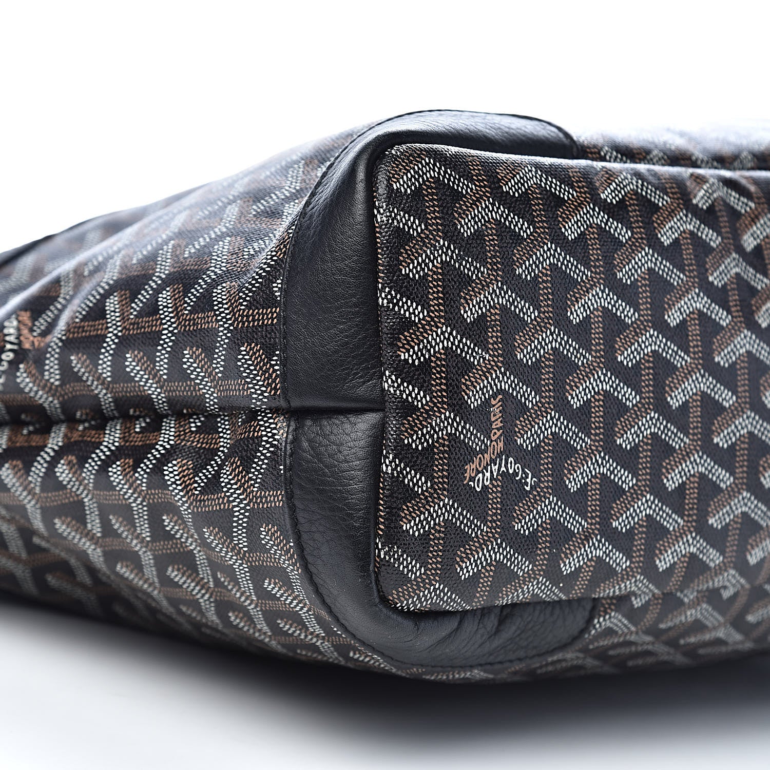 Goyard Goyardine Grenadines Hobo Black 9 of 11