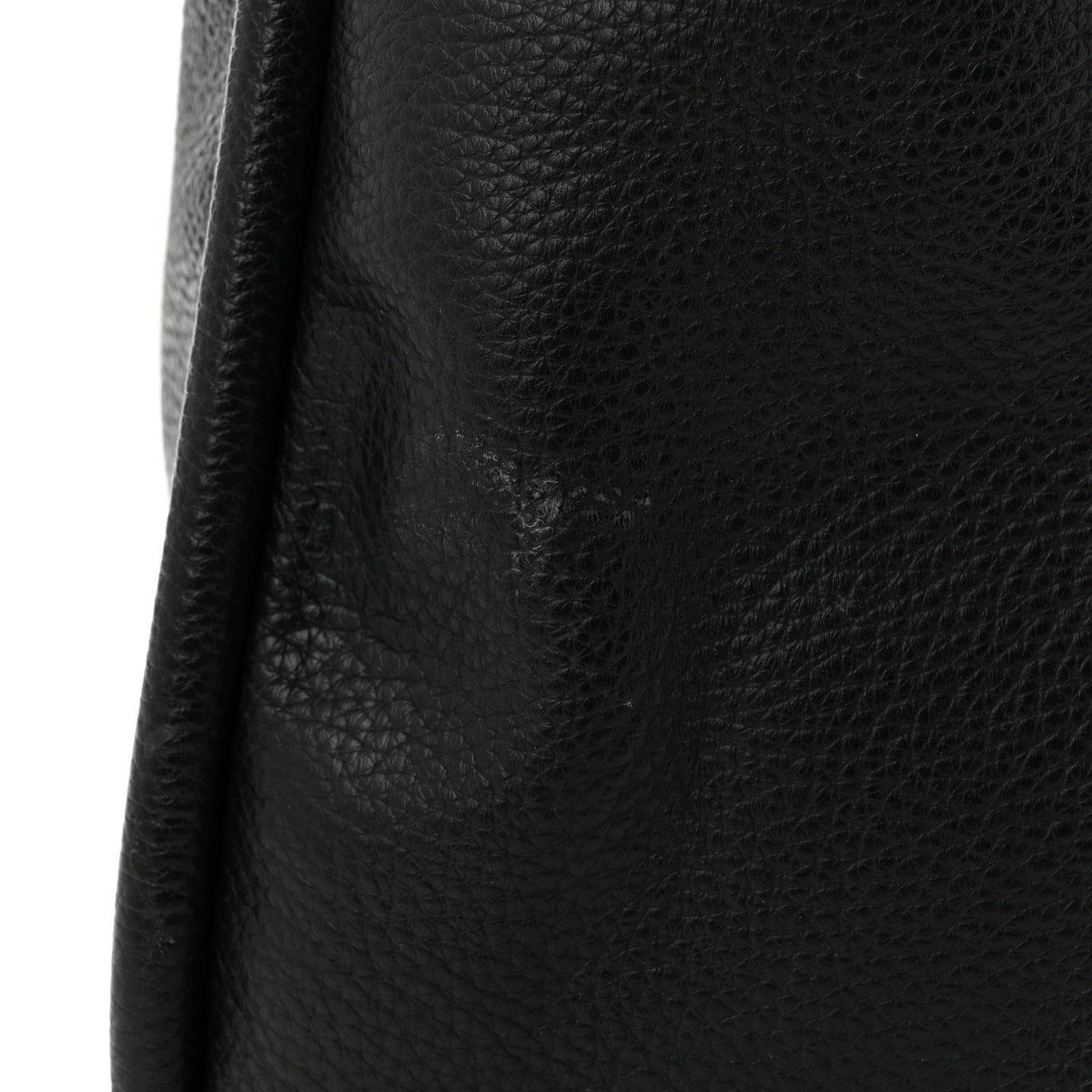 Small Classic Grain Leighton Black