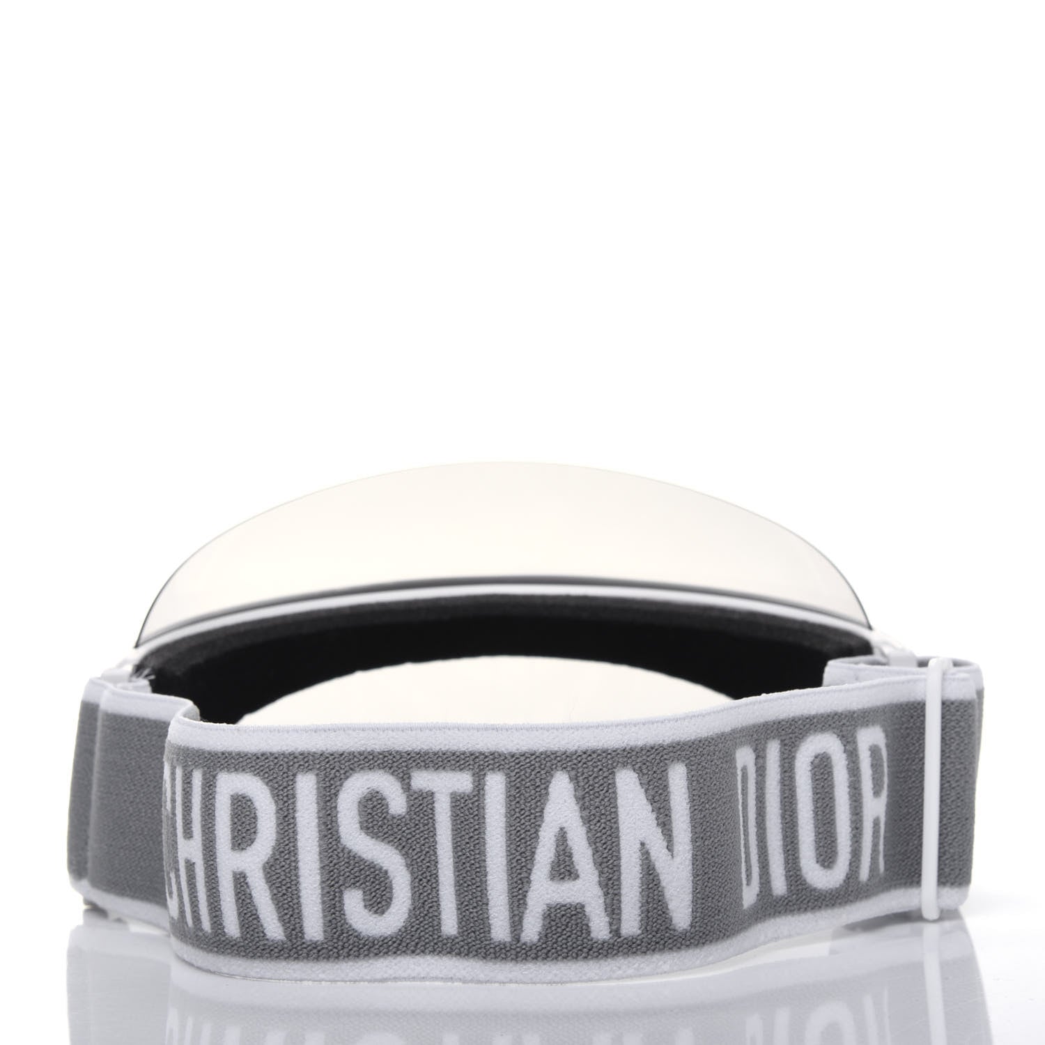 Christian Dior Mirrored DiorClub1 Sun Visor Grey 3 of 12