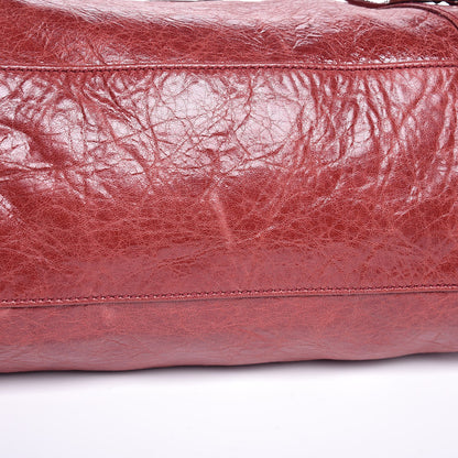 Balenciaga Agneau Giant 21 Silver Hardware City Pourpre 11 of 12