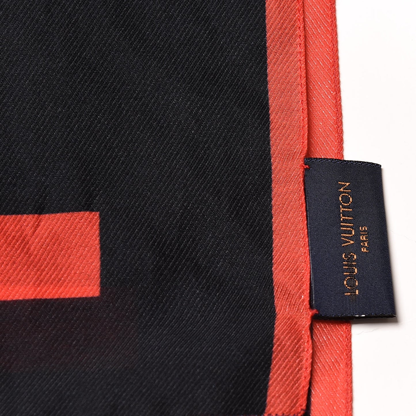 Cotton Silk LV Neon Stole Shawl Blue Infini
