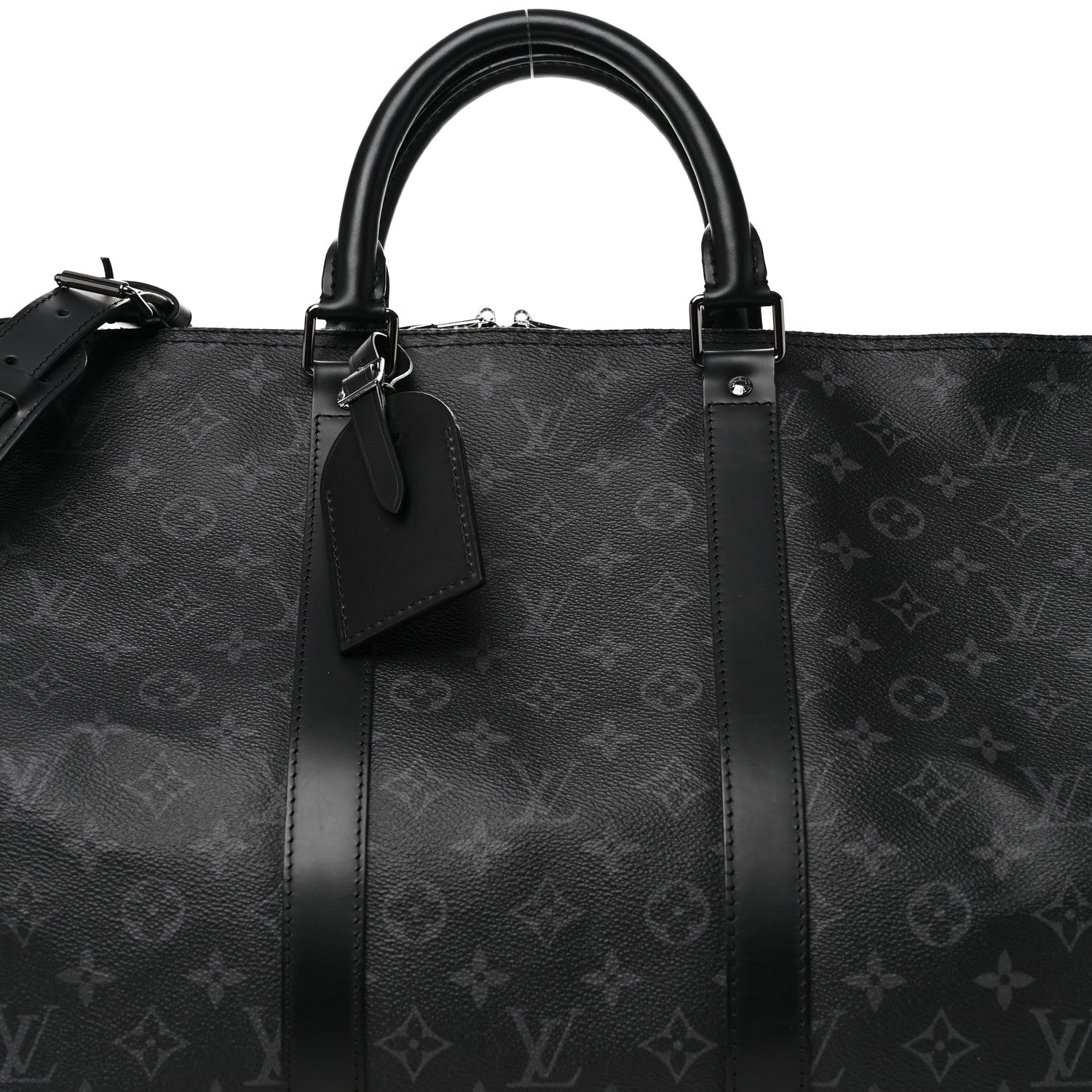 Louis Vuitton Monogram Eclipse Keepall Bandouliere 55 7 of 9