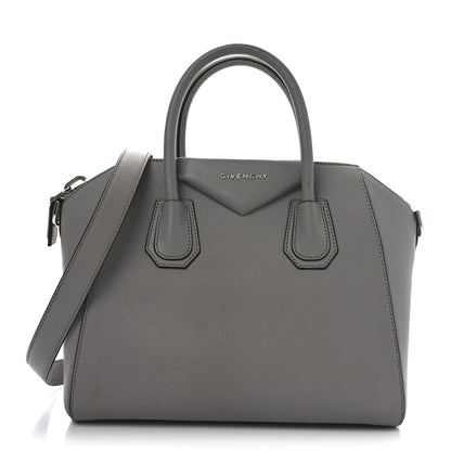 Givenchy Sugar Goatskin Small Antigona Pearl Grey 1 of 27