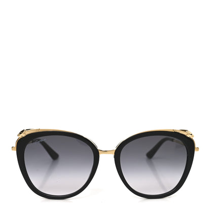 Cartier Panthere De Cartier Sunglasses CT0150S Black Gold 2 of 7