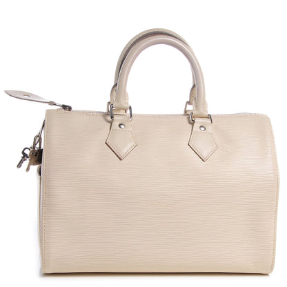 Louis Vuitton Epi Speedy 25 Ivory 1 of 8