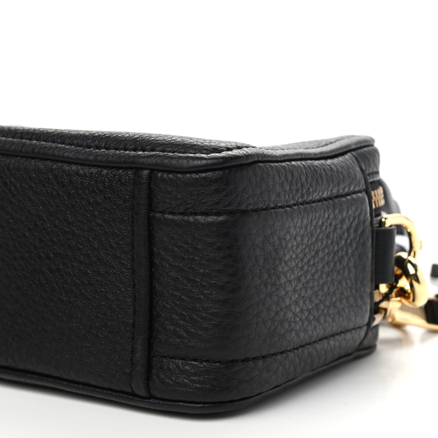 Calfskin Small Snapshot Camera Bag Black