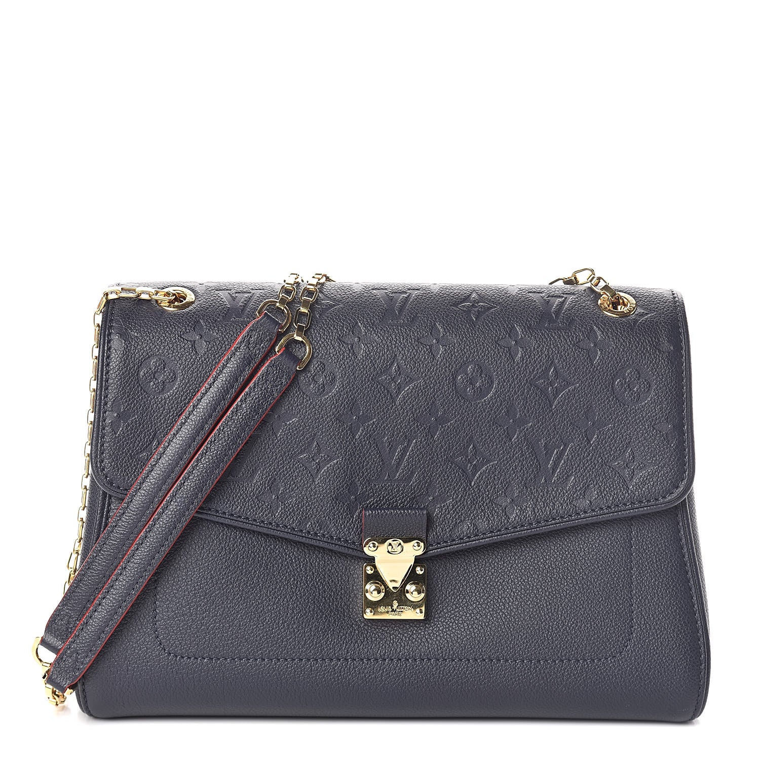 Louis Vuitton Empreinte Saint Germain MM Marine Rouge 1 of 8