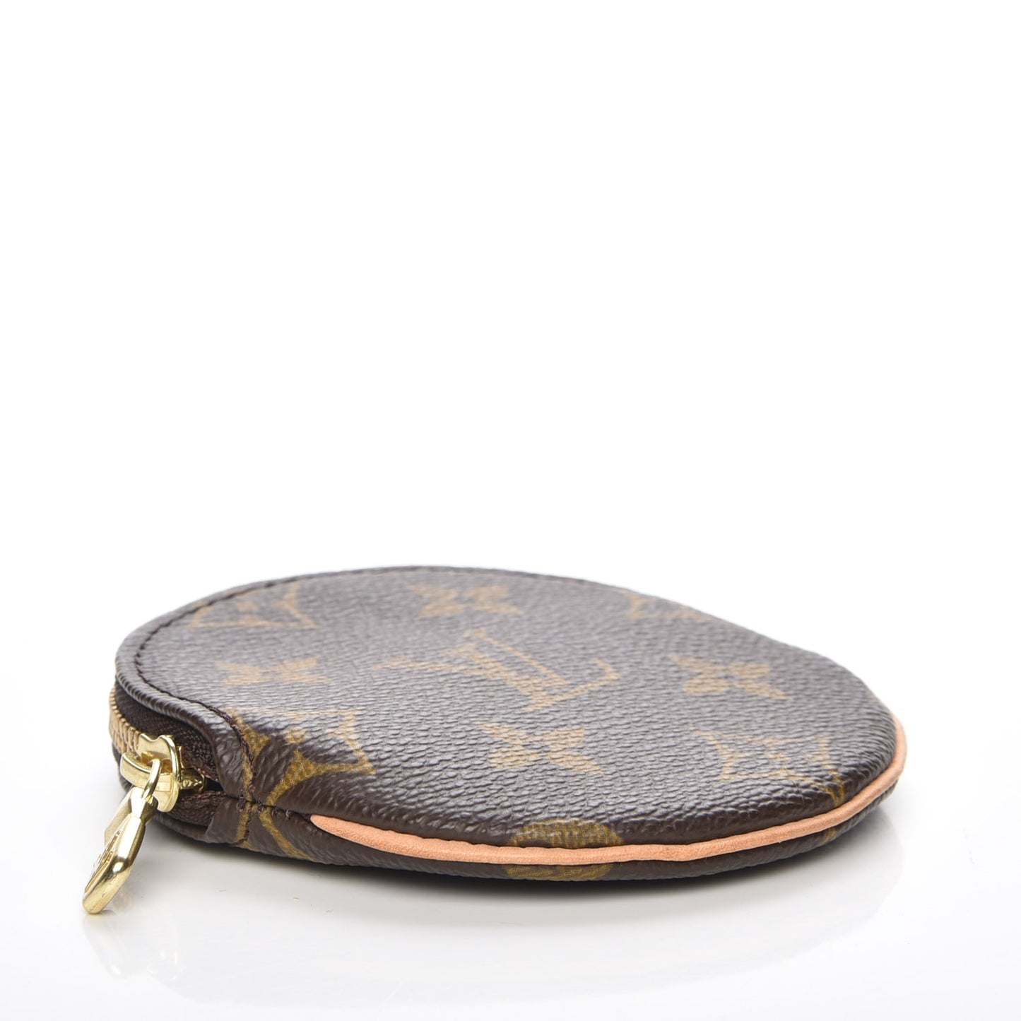 Monogram Round Coin Purse