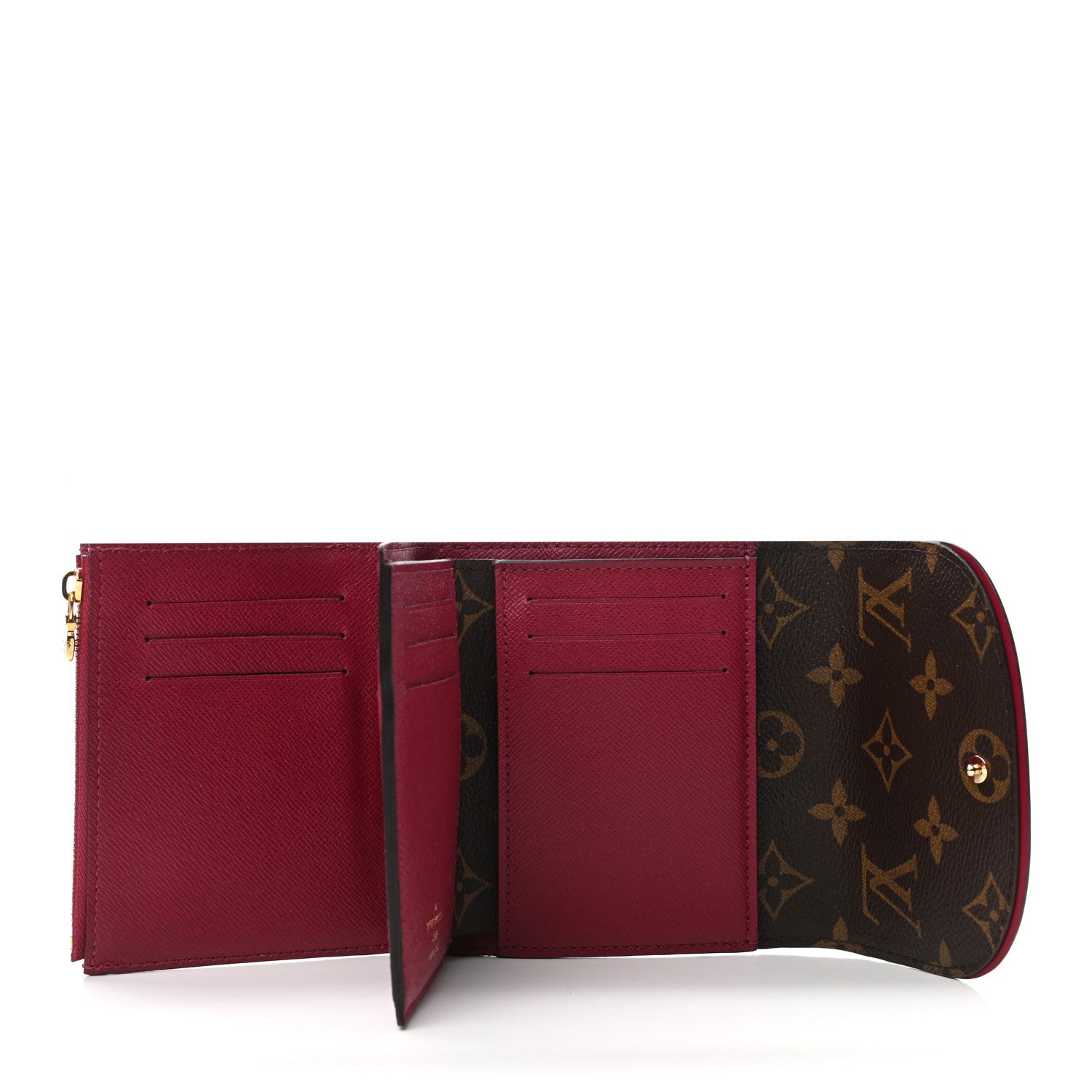Louis Vuitton Monogram Ariane Compact Wallet Fuchsia 5 of 9