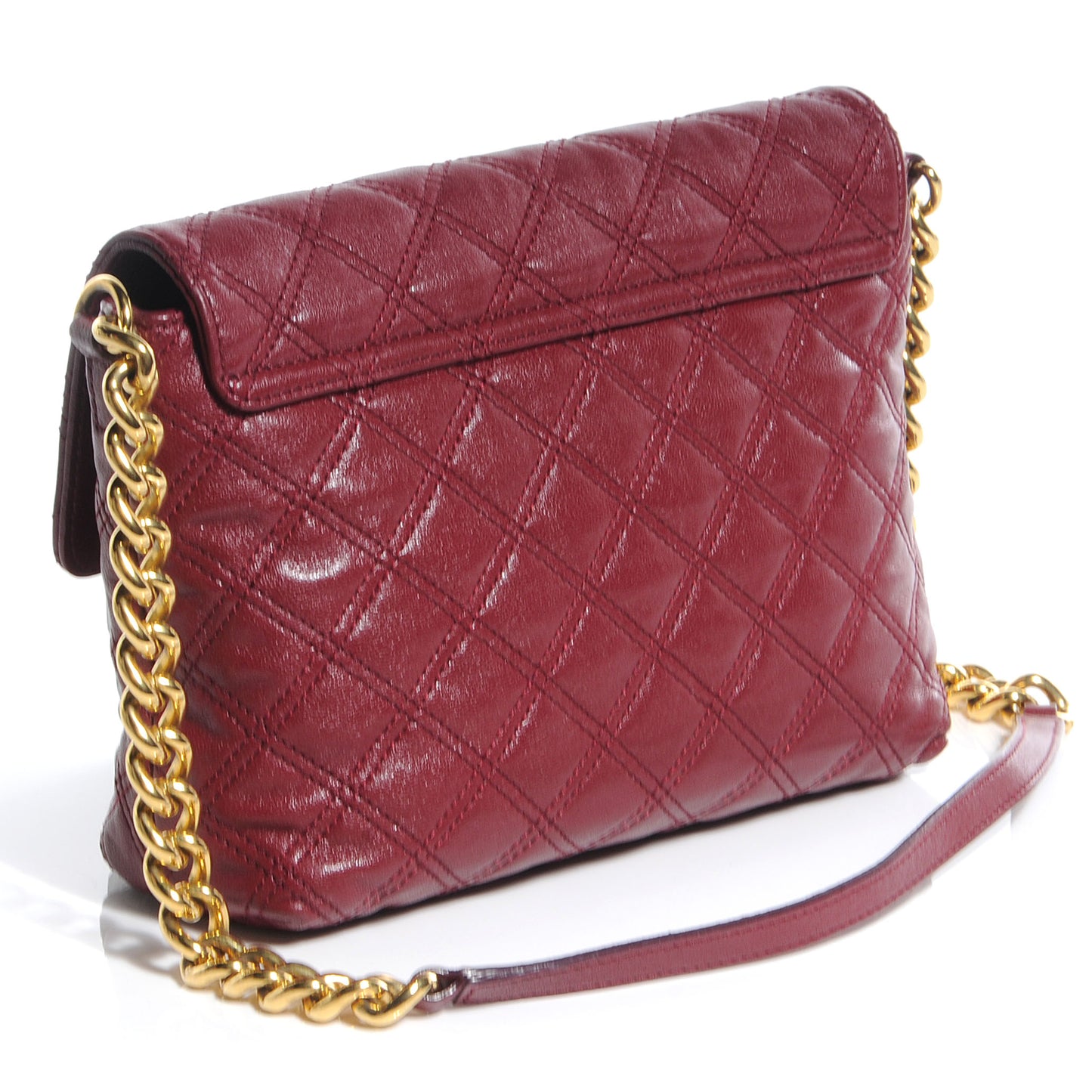 Leather Large The Single Bordeaux