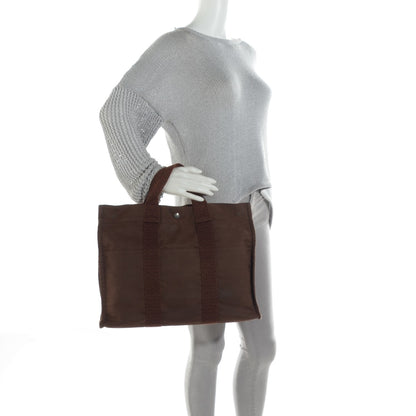Hermes Canvas Herline MM Tote 2 of 9