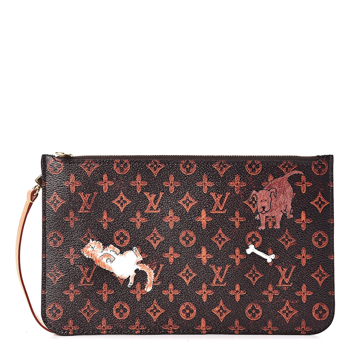 Catogram Neverfull MM GM Pochette Marron