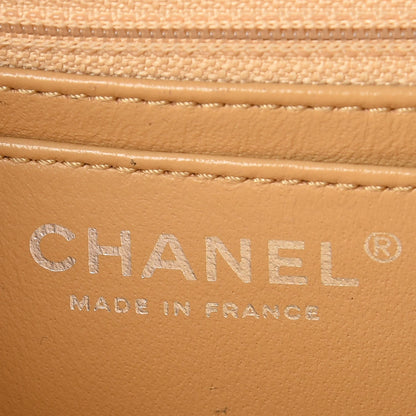 Chanel Glazed Lambskin Quilted Mini Bijoux Chain Square Flap Mango 6 of 18