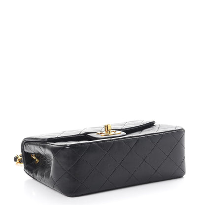 Chanel Lambskin Quilted Mini Square Flap Black 5 of 9