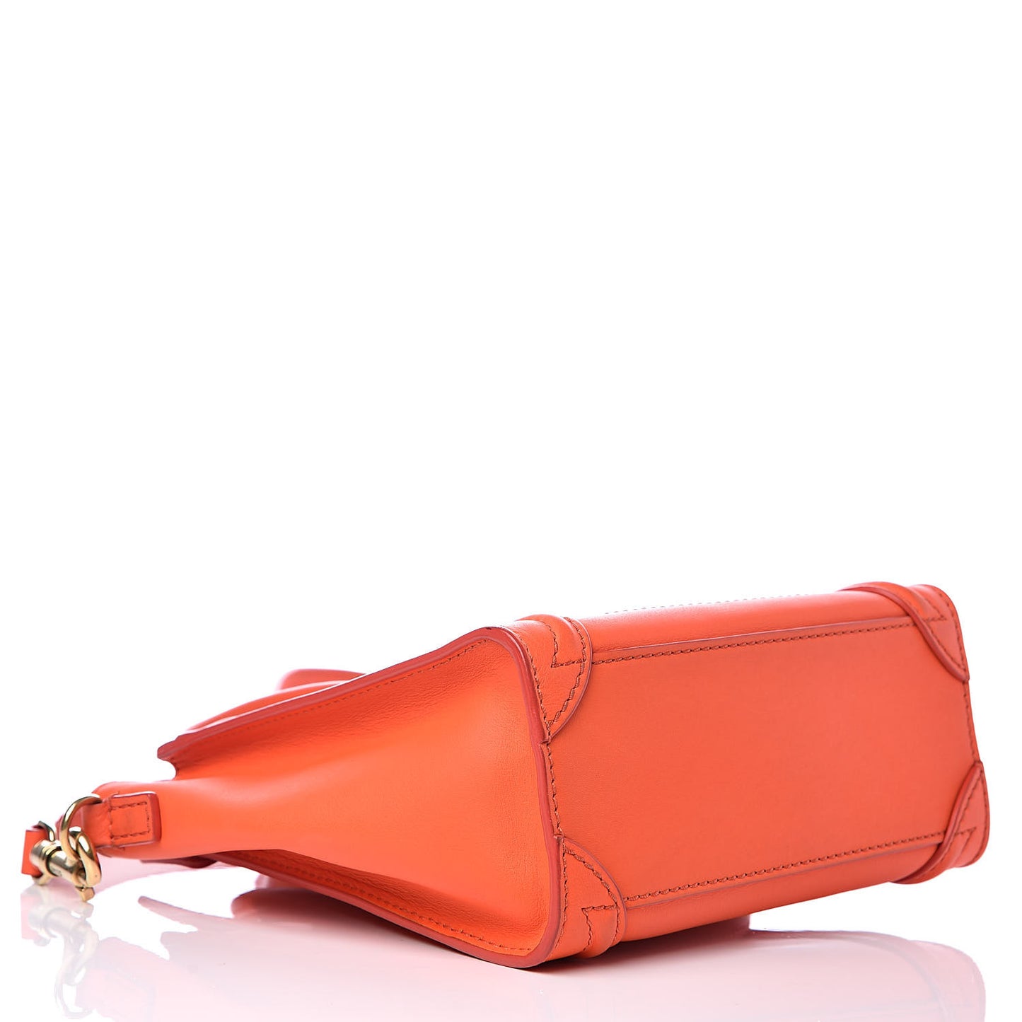 Smooth Calfskin Nano Luggage Fluo Orange