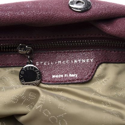 Stella McCartney Shaggy Deer Falabella Fold Over Tote Plum 5 of 8
