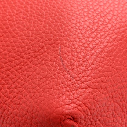 Hermes Taurillon Clemence Double Sens Reversible Tote 36 Sanguine Rose Jaipur 19 of 19