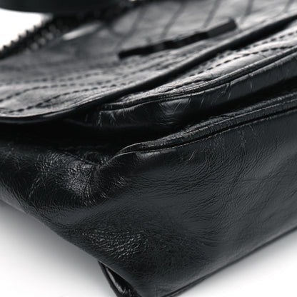Saint Laurent Crinkled Calfskin Matelasse Monogram Medium Niki Chain Satchel Black 5 of 8