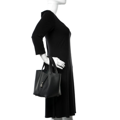 Hermes Taurillon Clemence Picotin Lock 18 PM Black 2 of 8