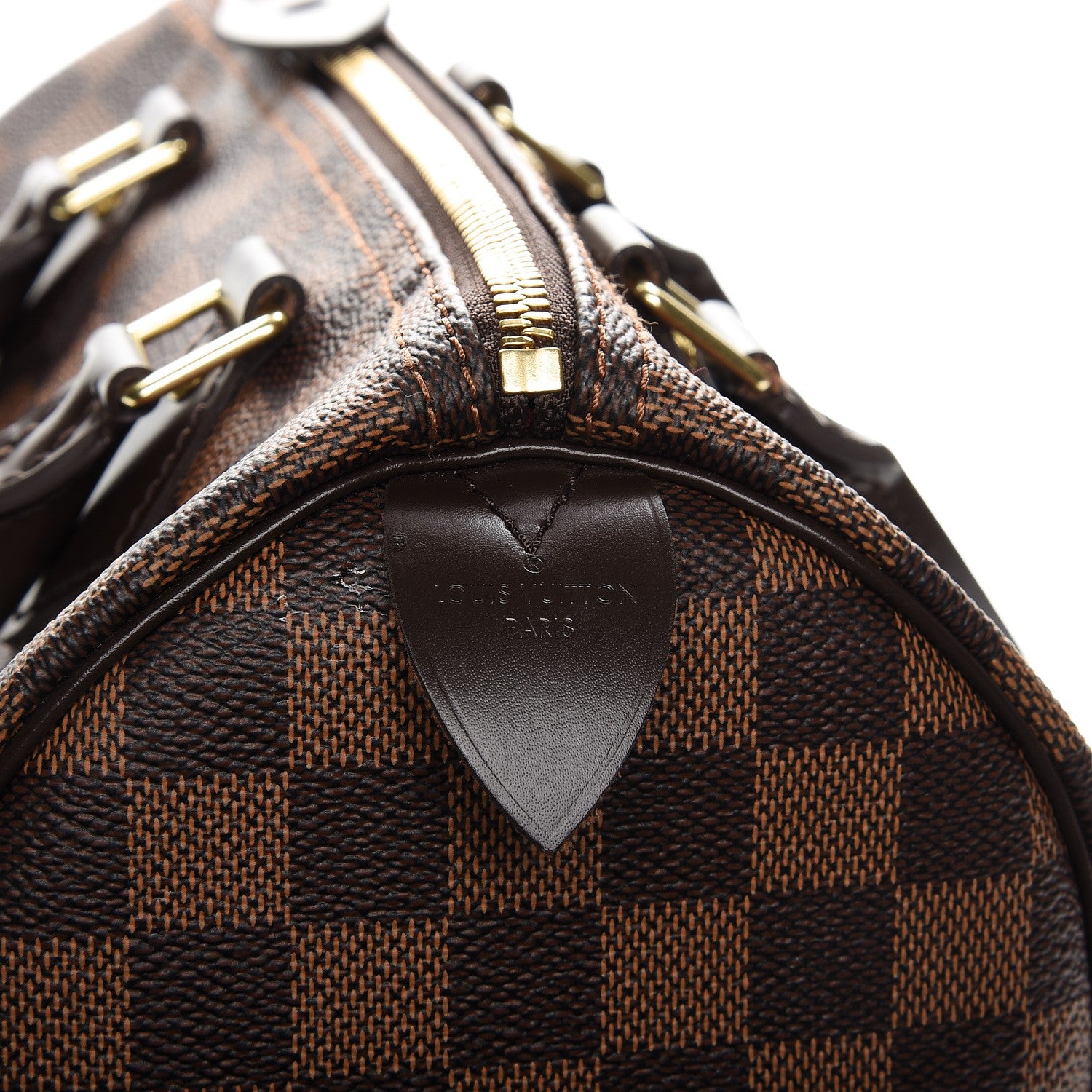 Louis Vuitton Damier Ebene Speedy 25 6 of 8