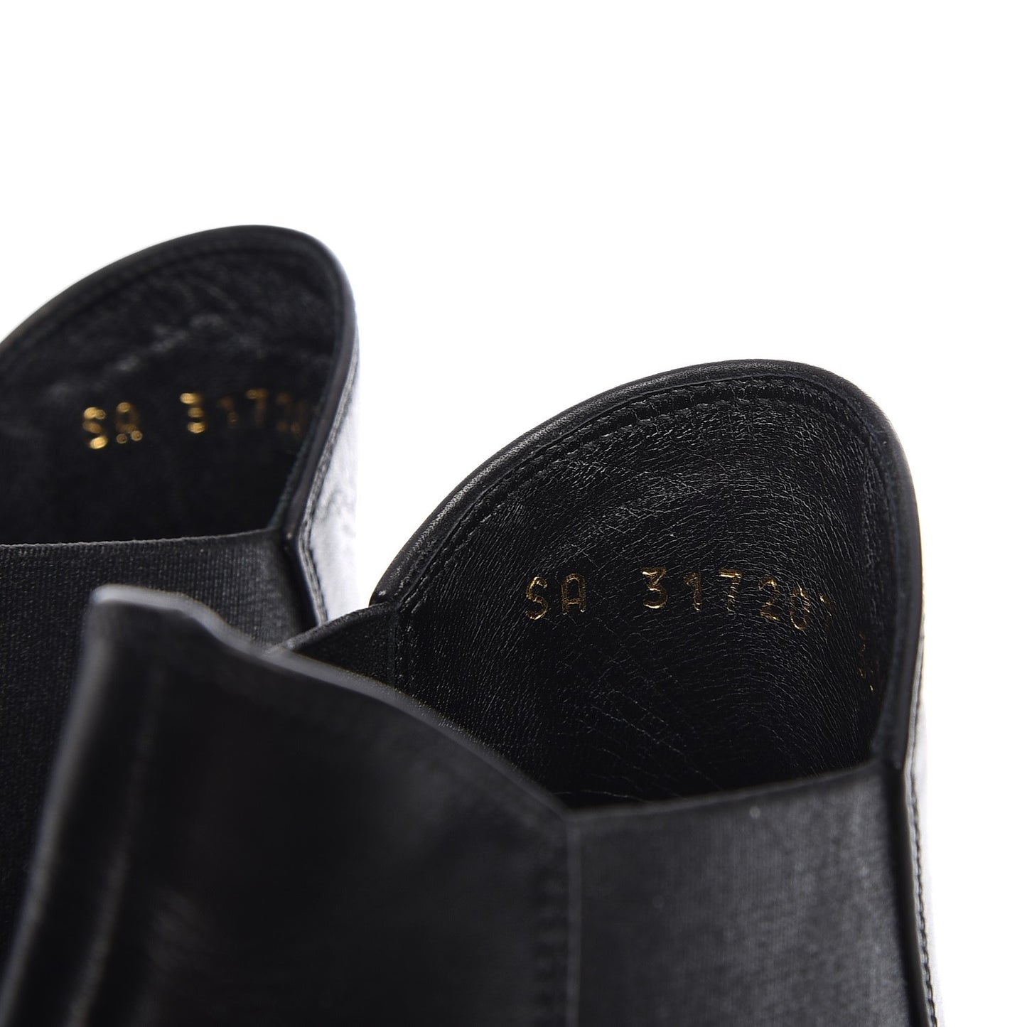Calfskin Classic Paris Ela 80 Ankle Boots 35.5 Black