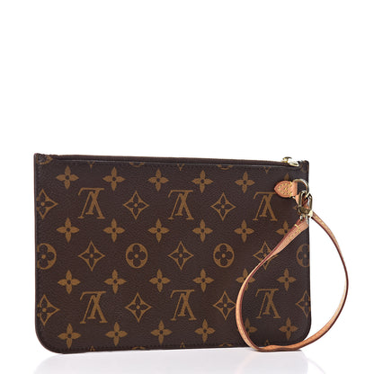 Louis Vuitton Monogram Neverfull MM GM Pochette 3 of 8