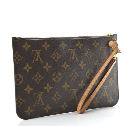 Louis Vuitton Monogram Neverfull MM GM Pochette 3 of 11