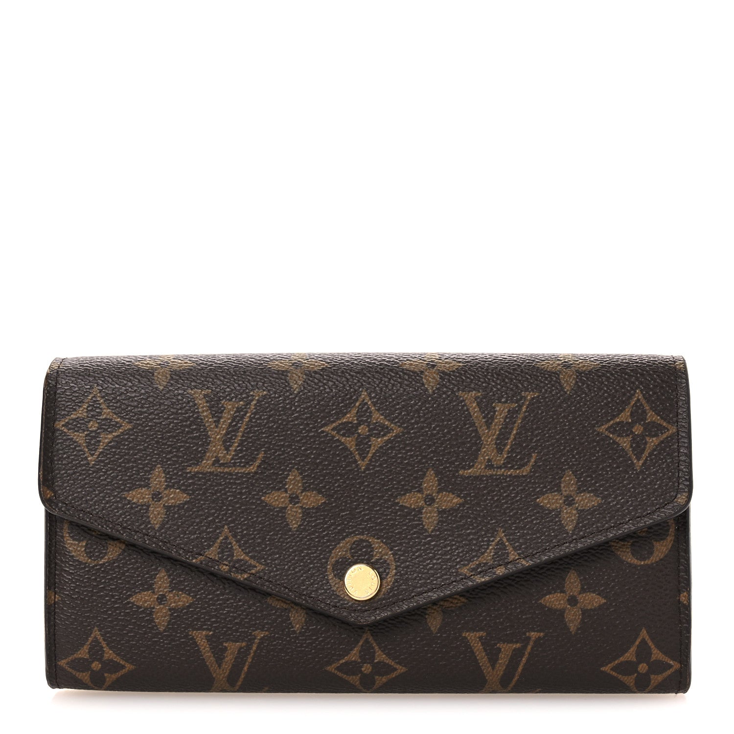 Louis Vuitton Monogram Sarah Wallet NM Coquelicot 1 of 8