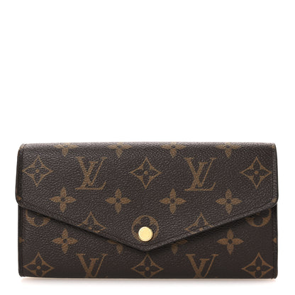 Louis Vuitton Monogram Sarah Wallet NM Coquelicot 1 of 8