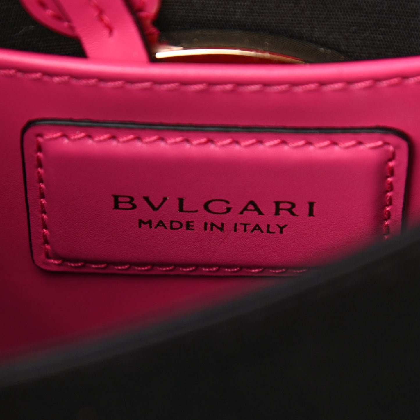 Calfskin Serpenti Forever Top Handle Pink