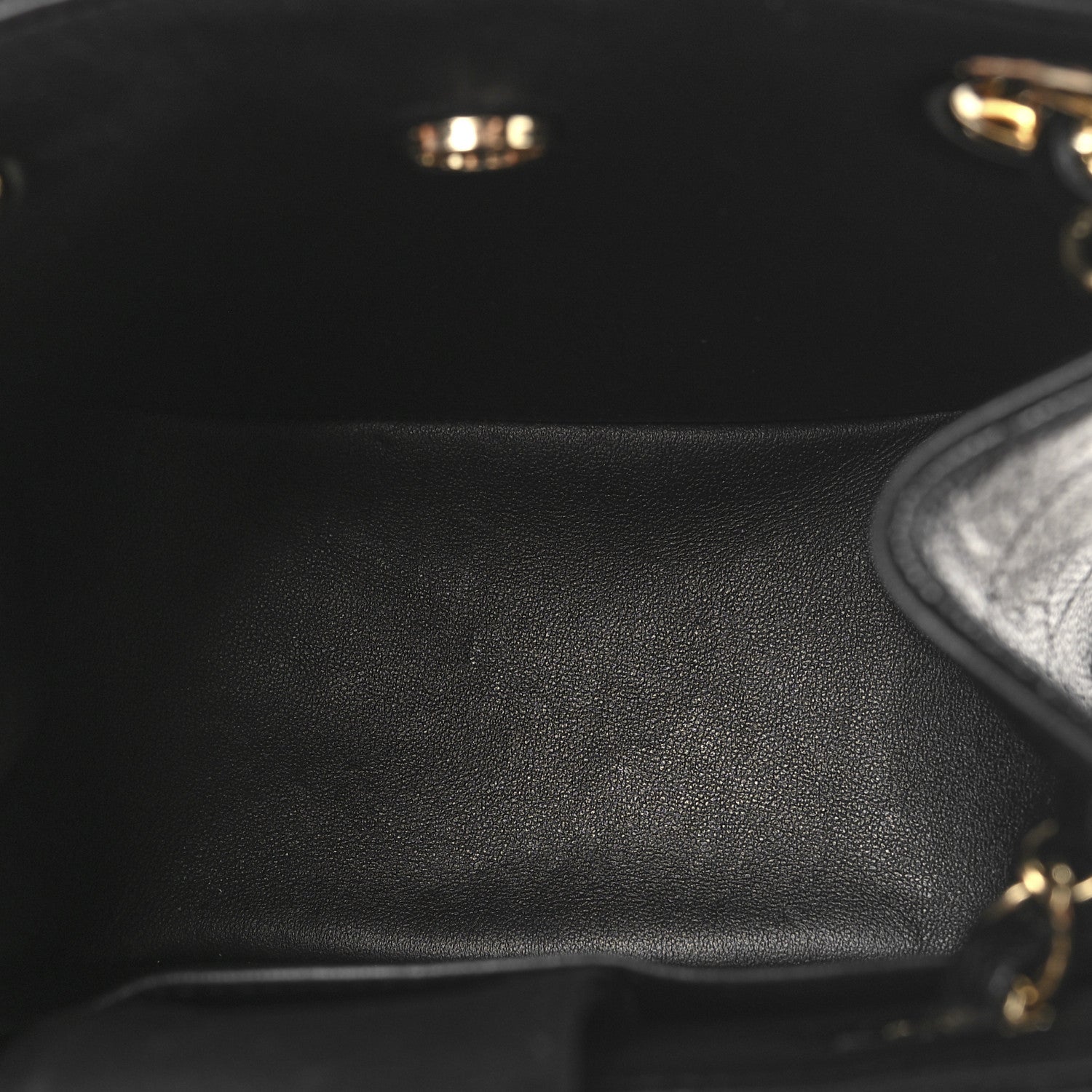 Chanel Caviar Quilted Mini Bucket Bag Black 5 of 10