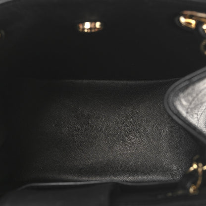 Chanel Caviar Quilted Mini Bucket Bag Black 5 of 10