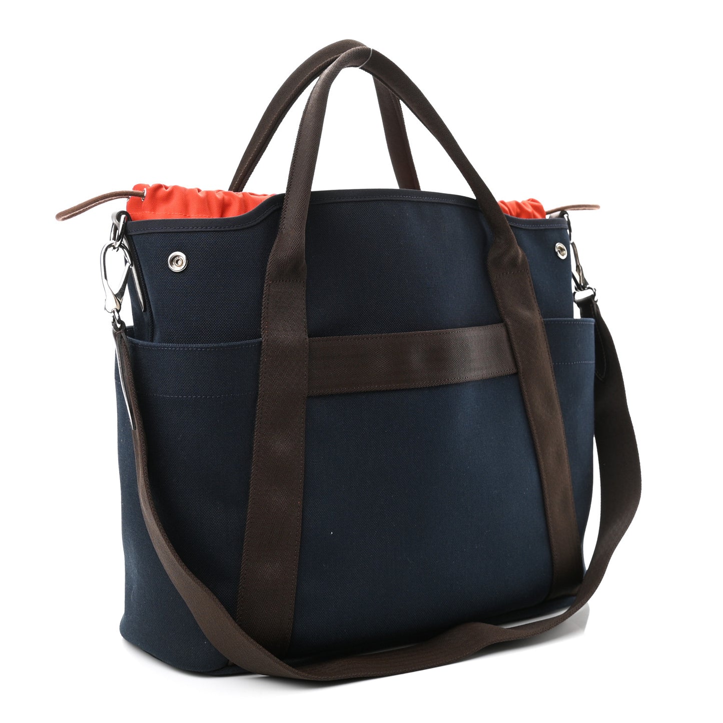 Canvas The Grooming Bag Bleu Navy Feu