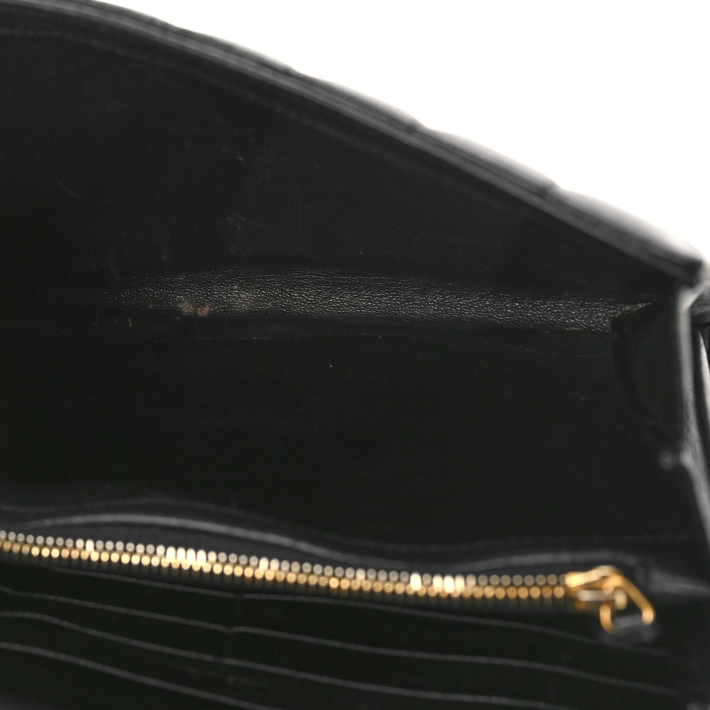 Lambskin Matelasse Monogram Medium Vicky Chain Bag Black