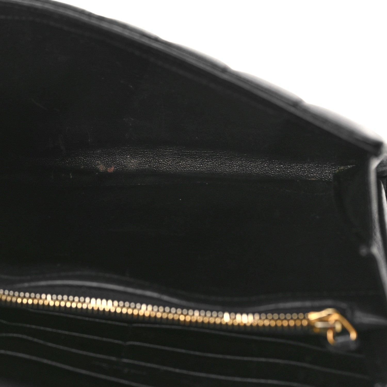 Saint Laurent Lambskin Matelasse Monogram Medium Vicky Chain Bag Black 5 of 10