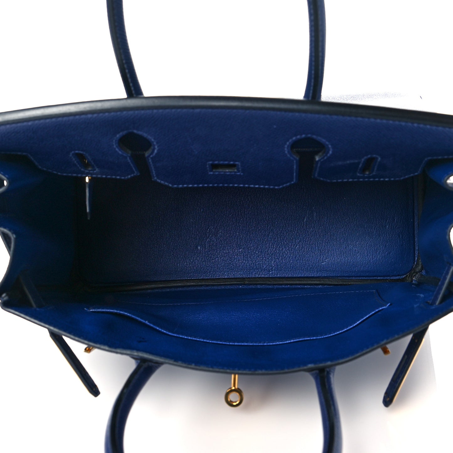 Epsom Birkin 30 Bleu Saphir