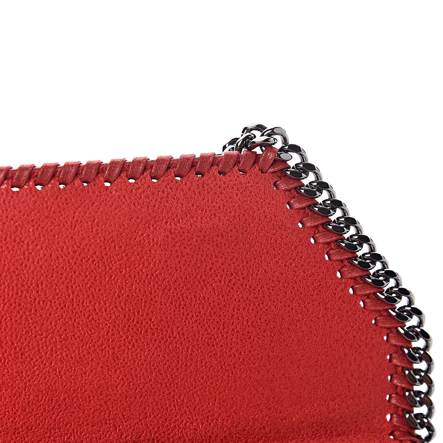 Shaggy Deer Mini Falabella Crossbody Bag Cherry