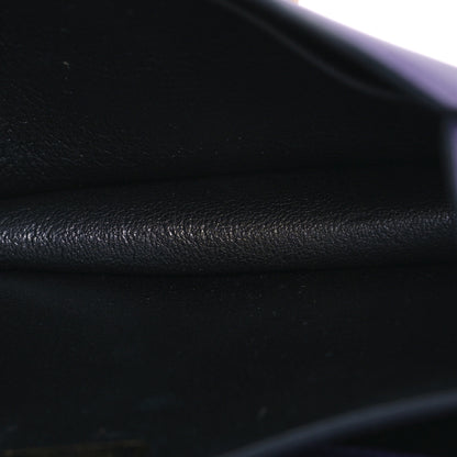 Prada City Calfskin Saffiano Cahier Bag Viola Black 6 of 17
