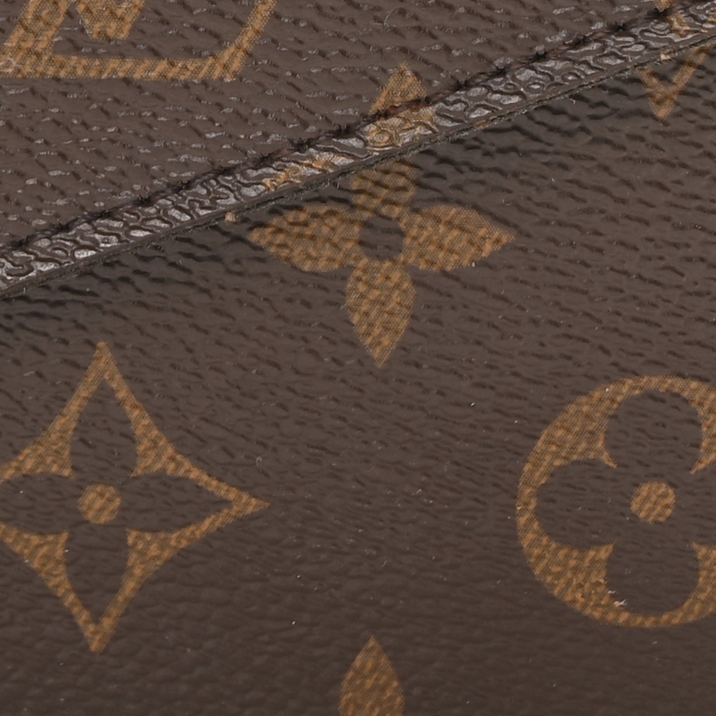 Monogram Pochette Felicie Chain Wallet Fuchsia