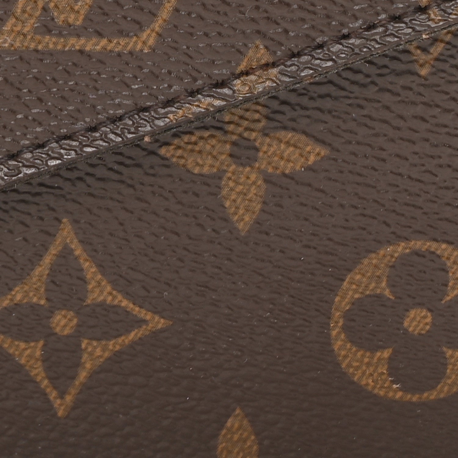 Louis Vuitton Monogram Pochette Felicie Chain Wallet Fuchsia 10 of 12