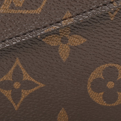 Louis Vuitton Monogram Pochette Felicie Chain Wallet Fuchsia 10 of 12