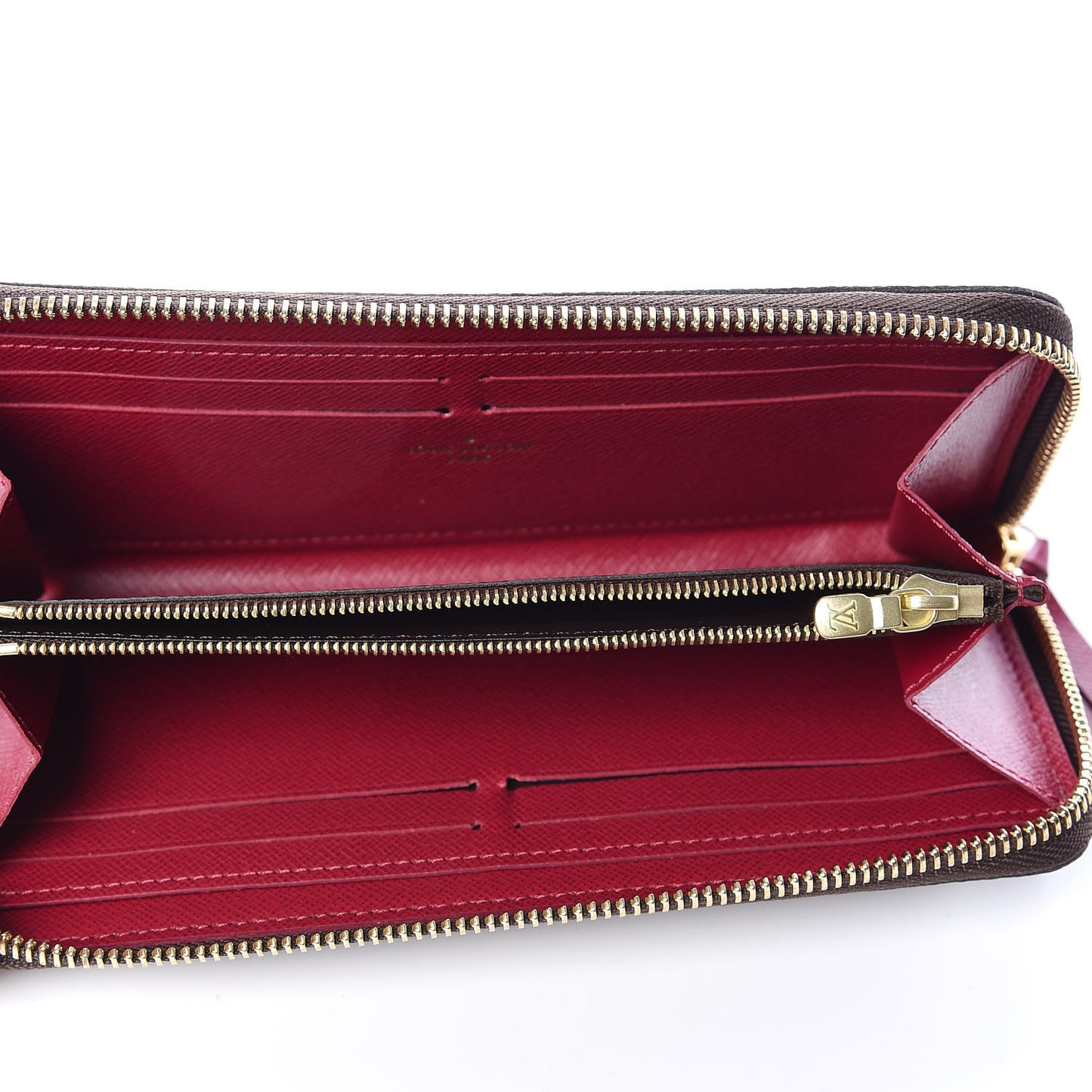 Monogram Clemence Wallet Fuchsia