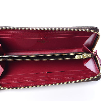 Louis Vuitton Monogram Clemence Wallet Fuchsia 5 of 10