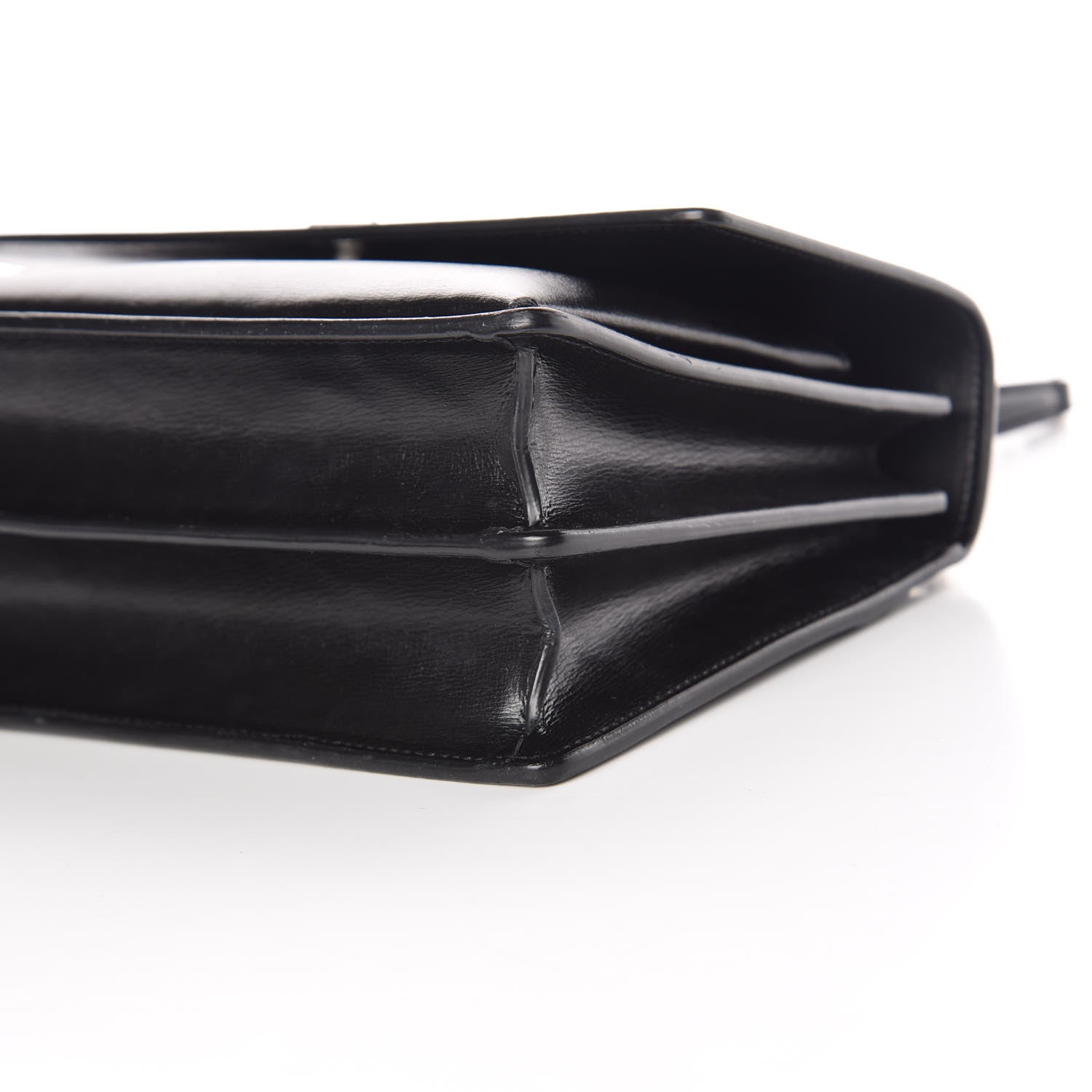 Saint Laurent Calfskin Medium Monogram Sunset Black 6 of 12