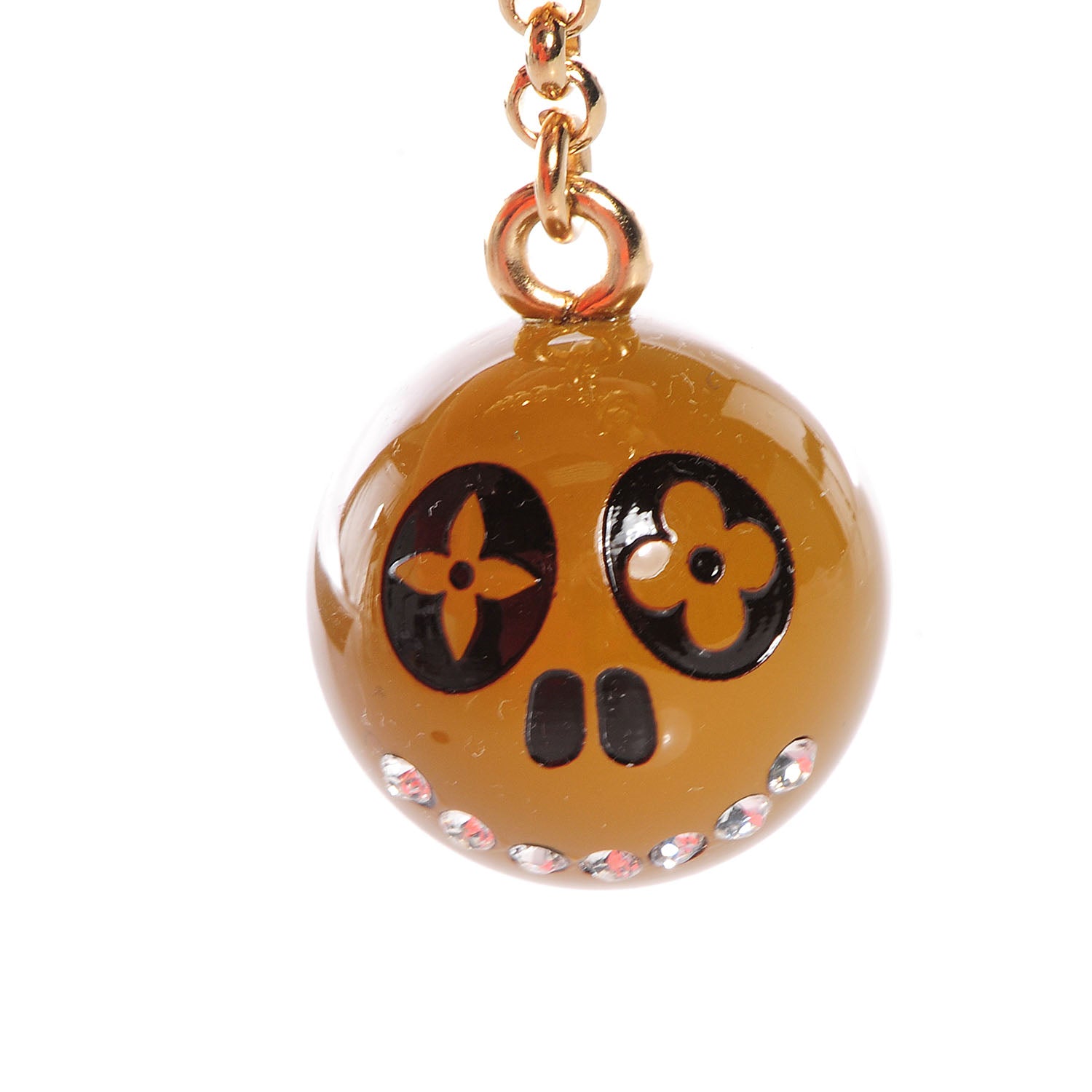 Louis Vuitton Halloween Jack and Lucie Key Cles Brown 4 of 6