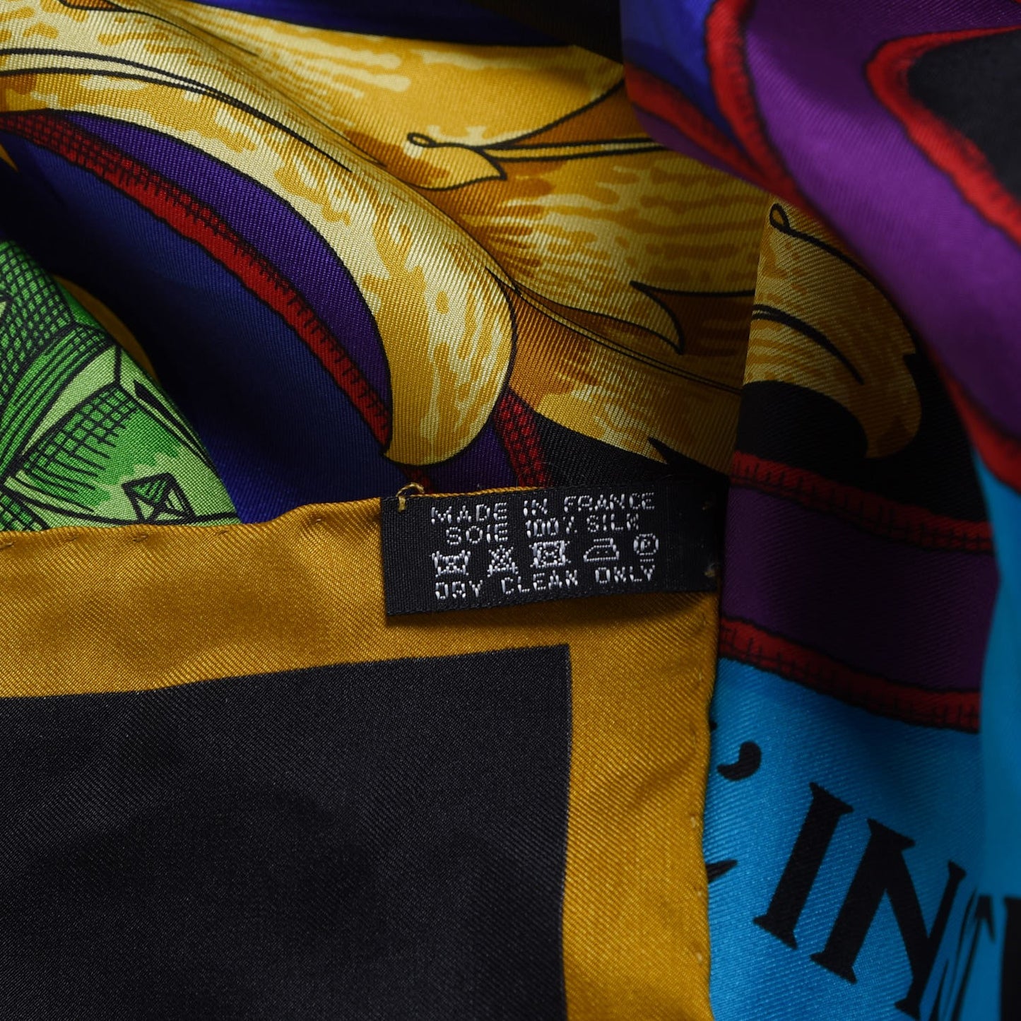 Silk L'Instruction Du Roy Scarf 140