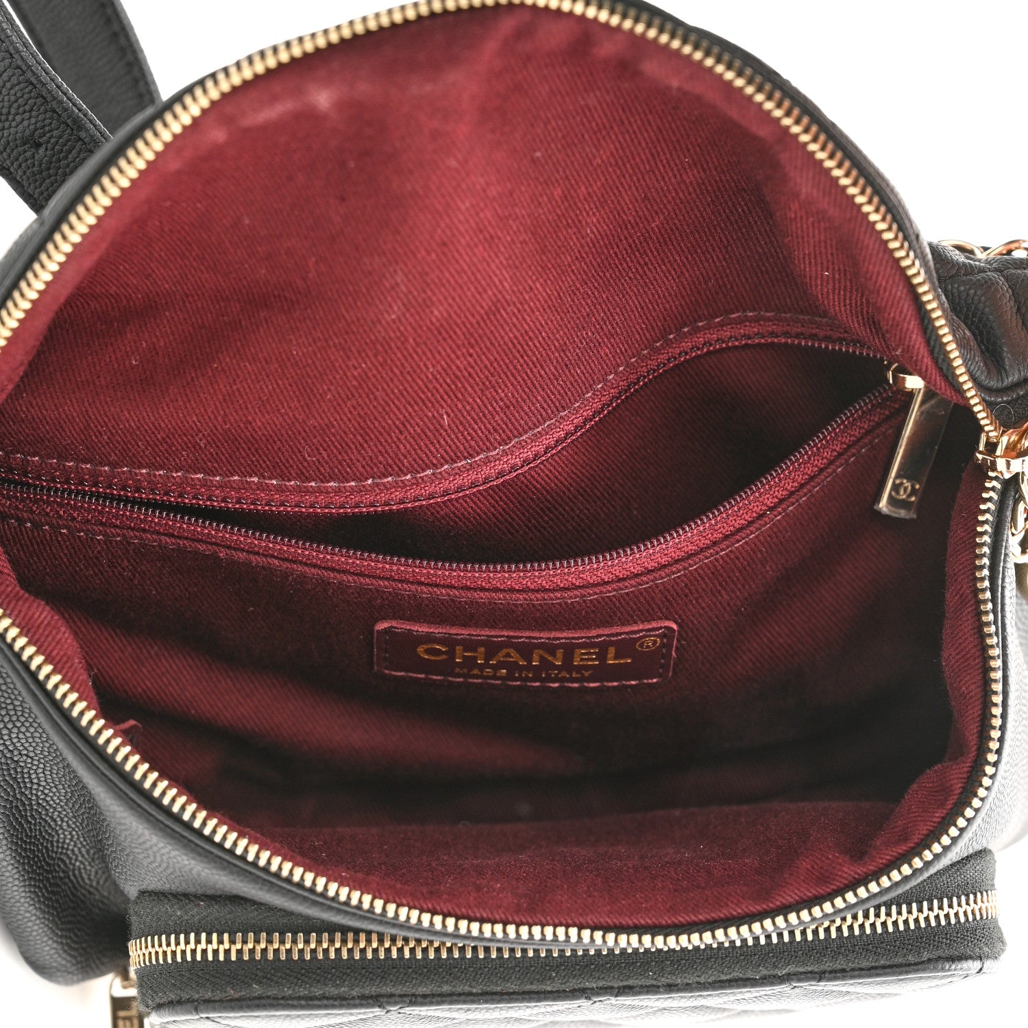 Chanel Caviar Quilted Business Affinity Waist Belt Bag Black 5 of 10