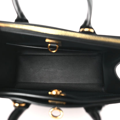 Louis Vuitton Calfskin Monogram Damier Tressage City Steamer PM Black 5 of 9