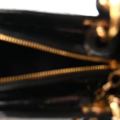 Christian Dior Patent Cannage Medium Lady Dior Black 5 of 9